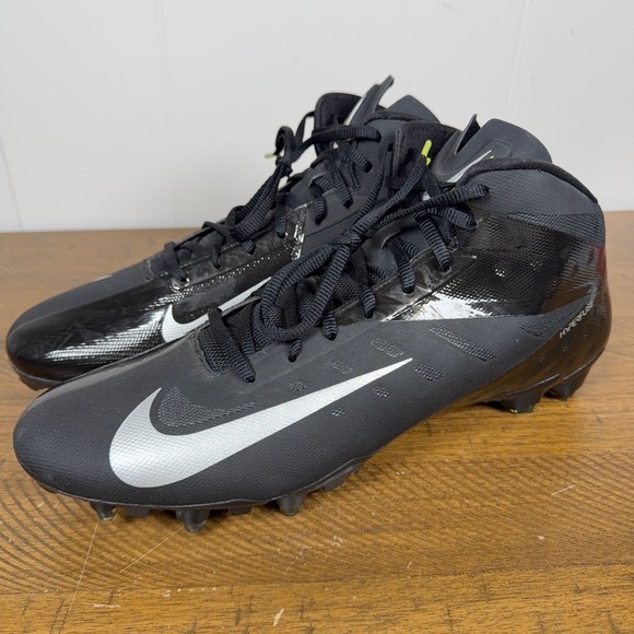 Nike Football Cleats Mens 14.5 Black Vapor Carbon Elite Talon Hyperfuse Athletic main image 9